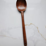 Teak Wood Oval Spoon
