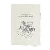 We Go Together Like Sunday & Brunch Card