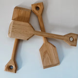 Cedar Wood BBQ Grill Scraper