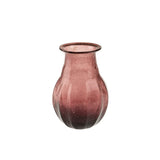 Recycled Glass Vase in Sangria