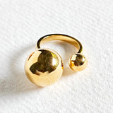 Double Moon Ring