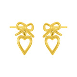 Heart Studs