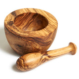 Olive Wood Mortar & Pestle