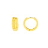 Chloe Huggie Gold Earrings
