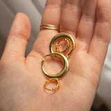 Corinne Huggie Earrings