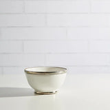 Moroccan Glazed Bowls with Berber Silver Trim