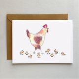 Baby Chickens Card