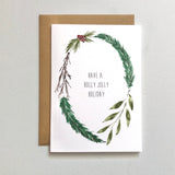 Holiday Wreath Card