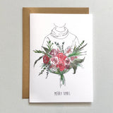 Xmas Bouquet Card