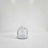 Handblown Hammered Glass Bud Vase