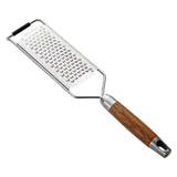 Coarse Cheese Grater with Walnut Wood Handle