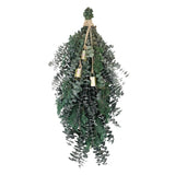 Juniper & Baby Eucalyptus Holiday Swag with Bells