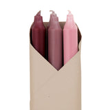 Taper Candles Set of 6 in Berry