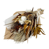 Strawflower & Sienna Grains Bouquet