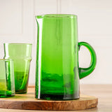 Moroccan Cone Jug - Green