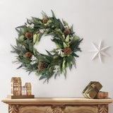 Winter Sage Holiday Wreath - 18"