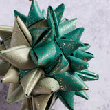 Supernova Folded Ball Ornament - Green