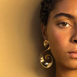 Spiral Scroll Earrings