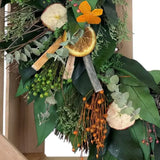 Country Citrus Fall Wreath - 18"