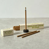 Himalayan Cedar Incense Sticks & Holder Set