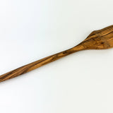 Long Olive Wood Spatula