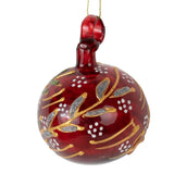 Firelight Glass Bulb Ornament