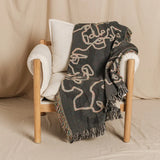 La Cara Beige Throw