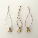 Mini Brass Flared Tin Brass Bell Ornament