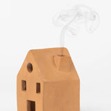 Matira Bari Terracotta Incense and Tea Light Holder