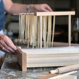 Italian Pasta Chitarra with Rolling Pin