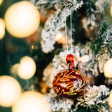 Firelight Glass Bulb Ornament