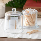 Glass Jar with Lid + 120 Wooden Matches