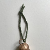 Rounded Tin Brass Bell Ornament