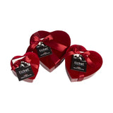 Valentine's Red Heart Velvet Box - Five Truffles