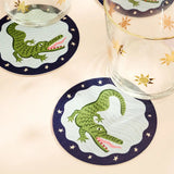 Alligator Star Coasters - Set of 4