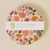 Autumn Florals Coaster - Set of 4