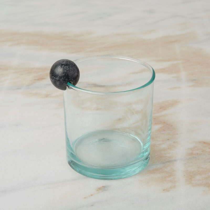 Marble Orb Drink Charm, Set of 6