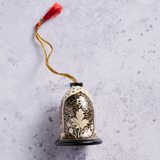 Painted Wood Bell Ornament