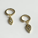 Biana Mismatch Hoops