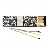 Decorative Box of 40 Matches - Black