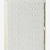 I Love You Blind Print Card