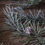 Faux Cedar and Pinecone Branch