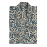 Capri Block Print Kimono Robe