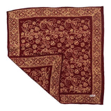 Hand-Dyed Batik Bandana in Charmed Canopy