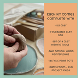 Kids Clay Kit- Nurturing Creativity Beyond the Screen