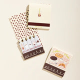 Coffee Printed 10 Stem Matchbook