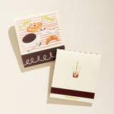 Coffee Printed 10 Stem Matchbook
