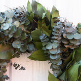 Cottage Greenery Wreath - 18"