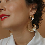 Spiral Scroll Earrings