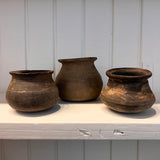 Petite Vintage Clay Pot